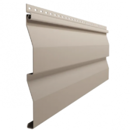 Сайдинг Docke (Дёке) Standard, Корабельный брус D4.5D, Крем-брюле,
